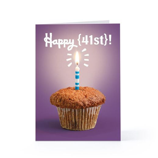 cupcake birthday card